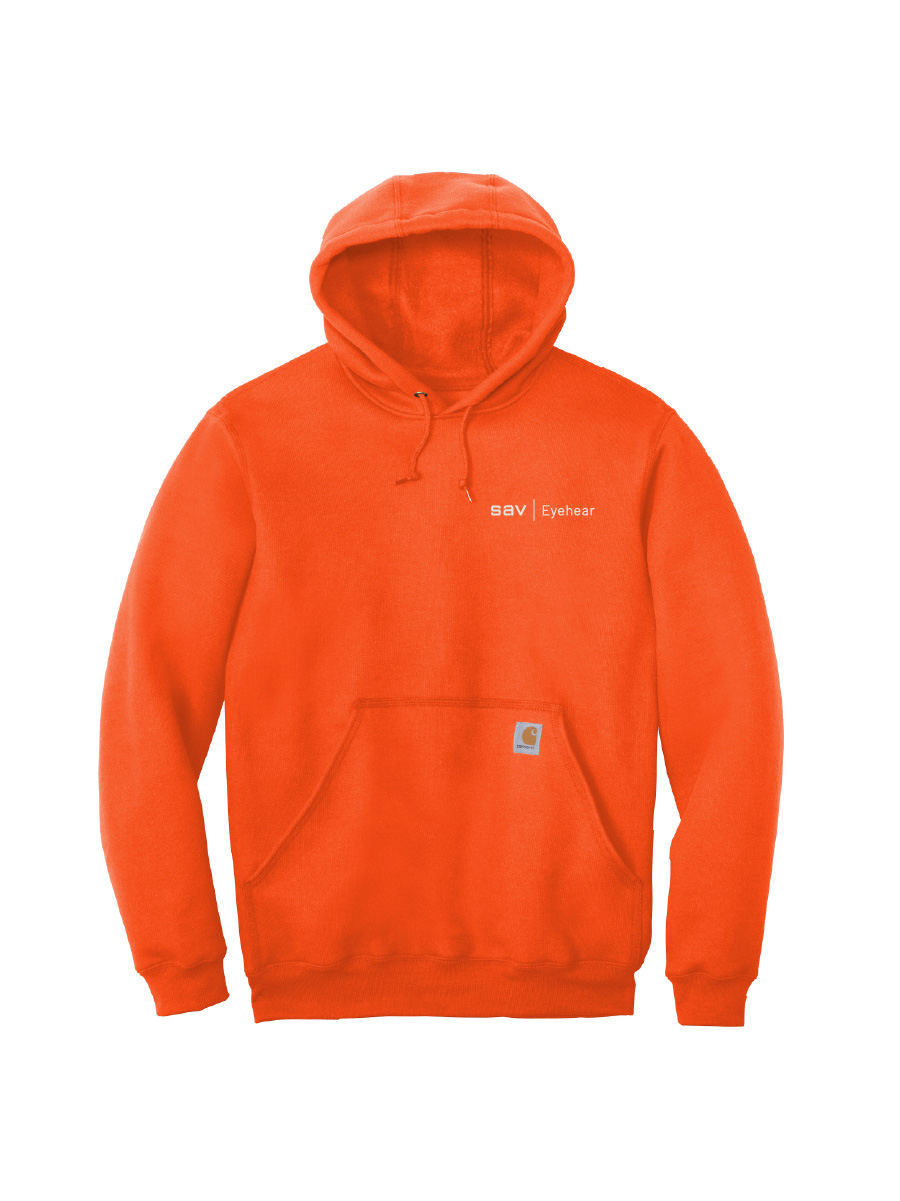 Carhartt ® Midweight Hooded Sweatshirt - Brite Orange